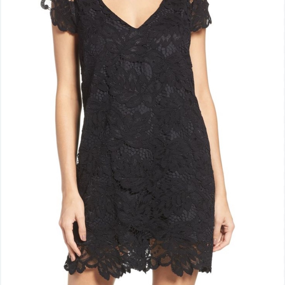 BB Dakota Black Lace Dress